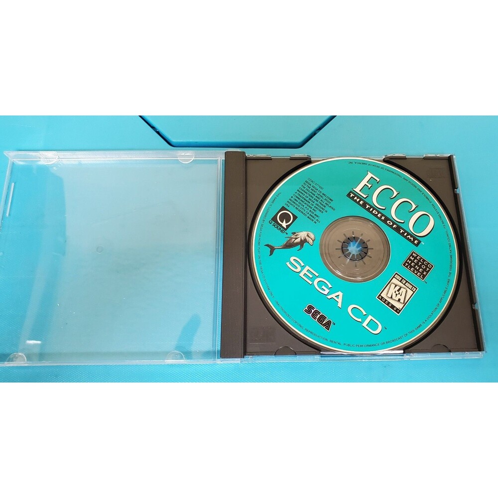 Ecco the Dolphin Tides of Time Sega CD - UNTESTED